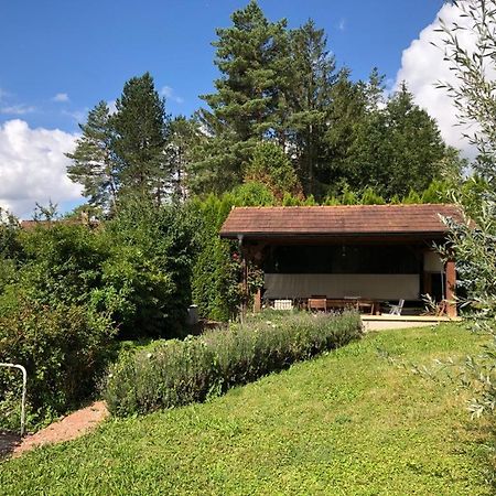 Maison/Gîte familial dans le Jura à 200m du lac avec piscine privée Marigny  Extérieur photo